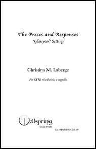 The Preces and Responses - Glasspool Setting SATB choral sheet music cover Thumbnail